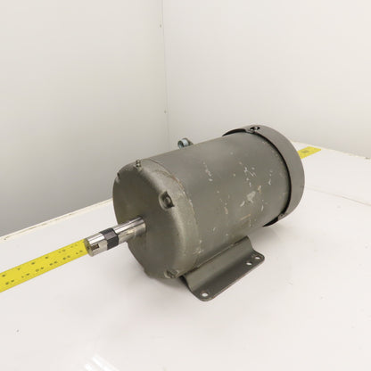 Baldor M3618T 1-1/2HP AC Electric Motor 230/460V 850RPM 184T Frame 1-1/8" Tested