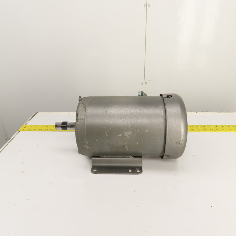 Baldor M3618T 1-1/2HP AC Electric Motor 230/460V 850RPM 184T Frame 1-1/8" Tested