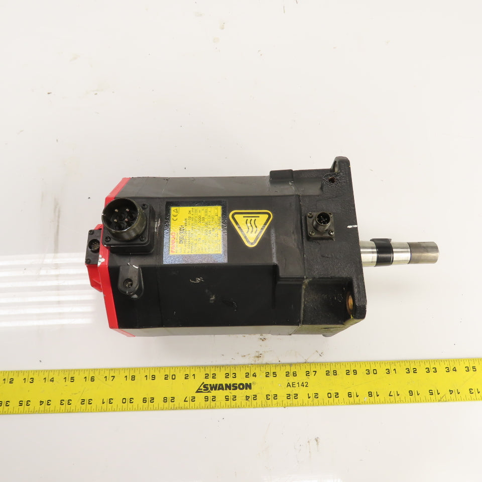Fanuc A06B-0267-B605 aM30/3000i 4.3kW AC Servo Motor 2000RPM 179V W/ Encoder