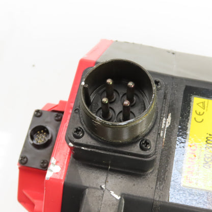 Fanuc A06B-0267-B605 aM30/3000i 4.3kW AC Servo Motor 2000RPM 179V W/ Encoder