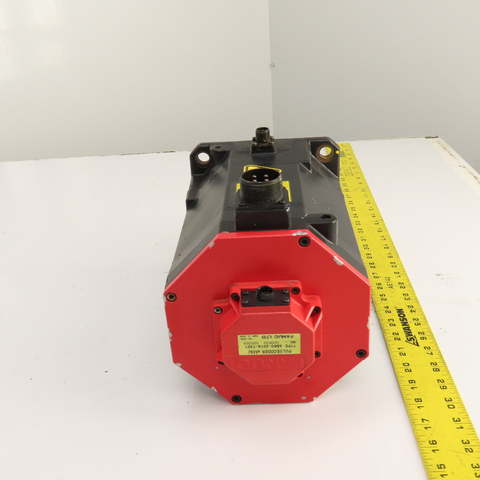 Fanuc A06B-0267-B605 aM30/3000i 4.3kW AC Servo Motor 2000RPM 179V W/ Encoder