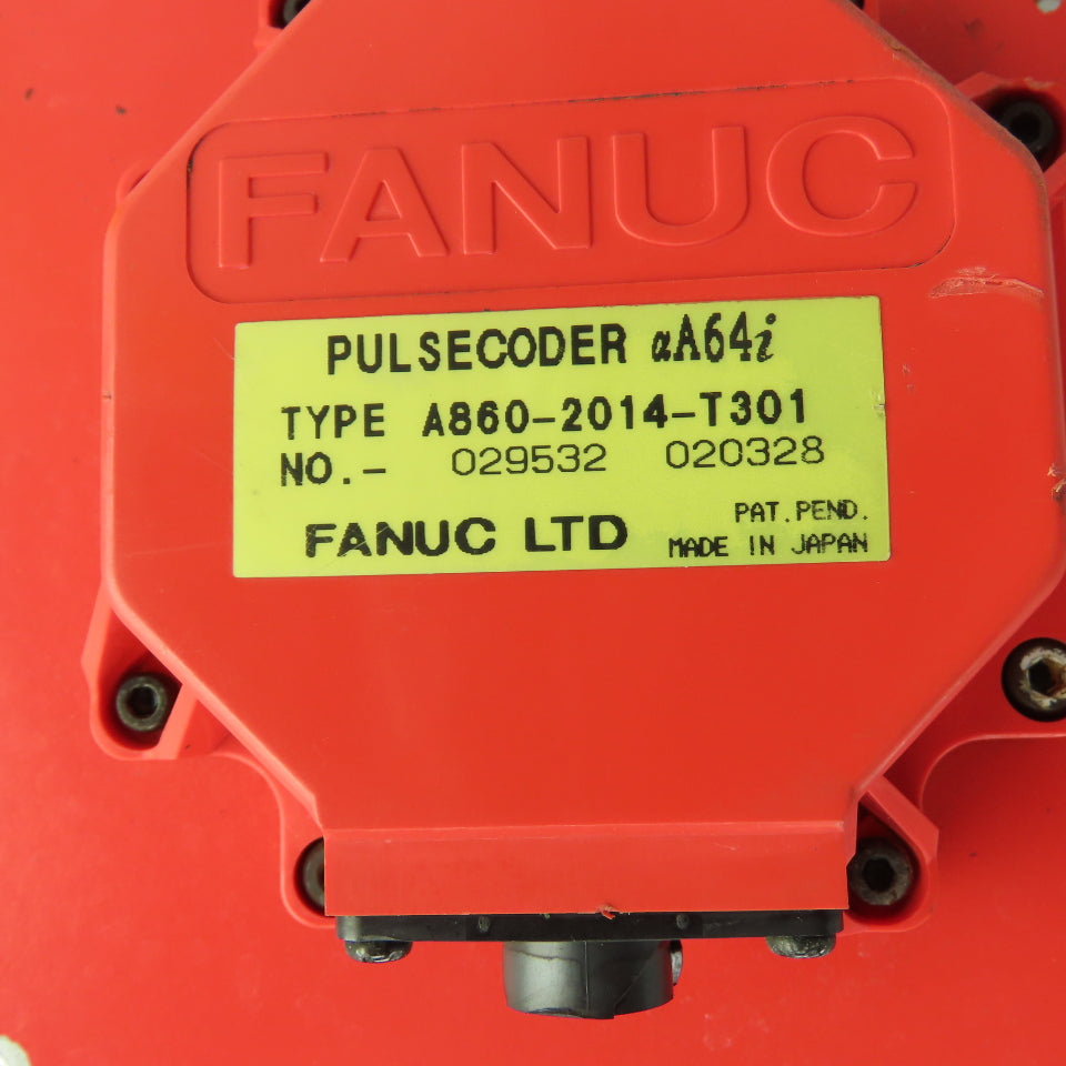 Fanuc A06B-0267-B605 aM30/3000i 4.3kW AC Servo Motor 2000RPM 179V W/ Encoder