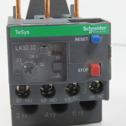 Schneider LR3D 32 TeSys Thermal Overload Relay 23-32A Range 600VAC Max