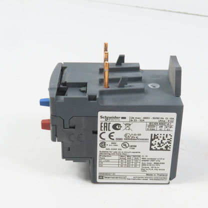 Schneider LR3D 32 TeSys Thermal Overload Relay 23-32A Range 600VAC Max