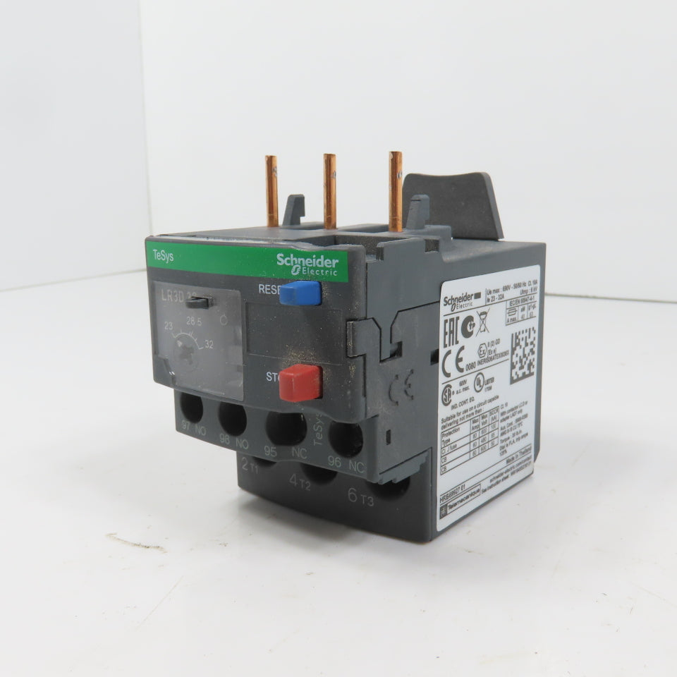 Schneider LR3D 32 TeSys Thermal Overload Relay 23-32A Range 600VAC Max