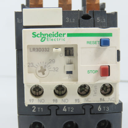 Schneider LR3D 332 Thermal Overload Relay 23-32A Range 600VAC Max