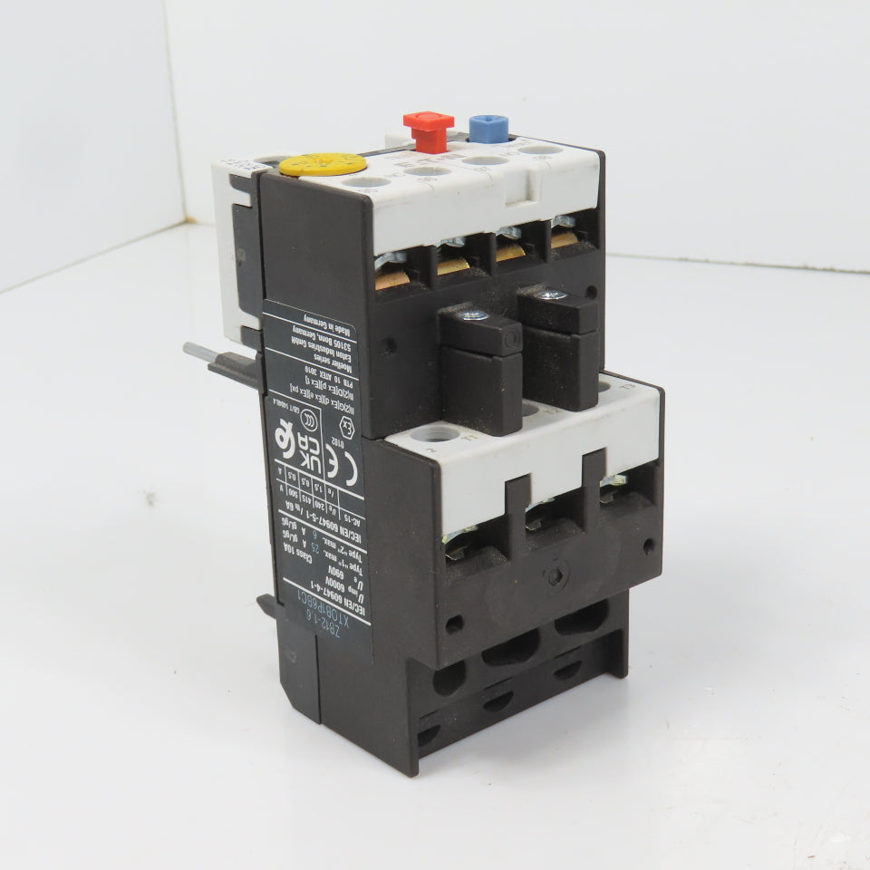 Eaton ZB12-1.6 XT0B1P6BC1 Thermal Overload Relay 1-1.6A Range