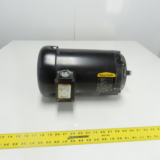 Baldor VM3616-P 7-1/2HP AC Electric Motor 3Ph 230/460V 3450RPM 184C Frame