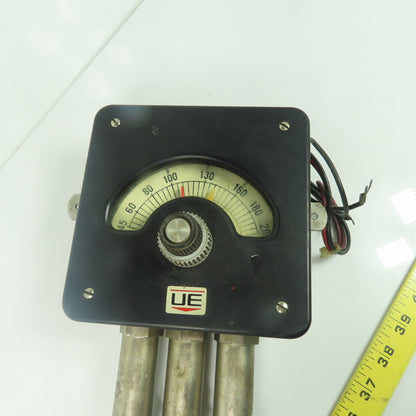 UE United Electric E36NB Model 7012 Degrees Centigrade Meter Guage 115/230VAC