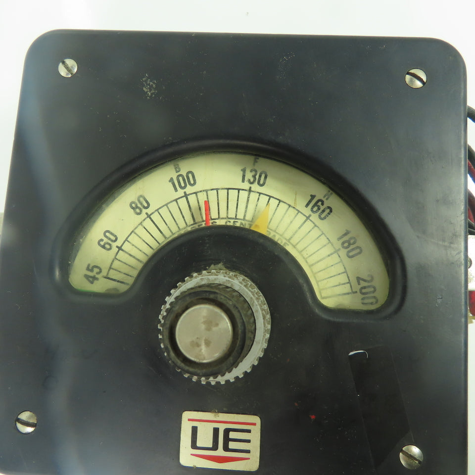 UE United Electric E36NB Model 7012 Degrees Centigrade Meter Guage 115/230VAC