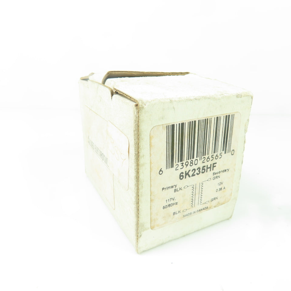 Allied Electronics 6K235HF 4.2VA Transformer 117V Pri 12VCT Sec NEW