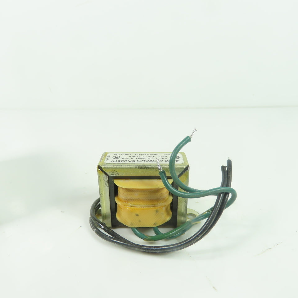Allied Electronics 6K235HF 4.2VA Transformer 117V Pri 12VCT Sec NEW