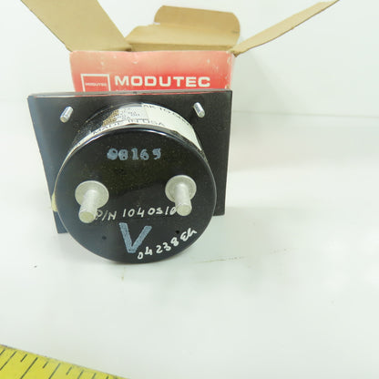 Modutec 1040S163 25 AAA010 AC Amperes 0-10 Panel Meter NEW