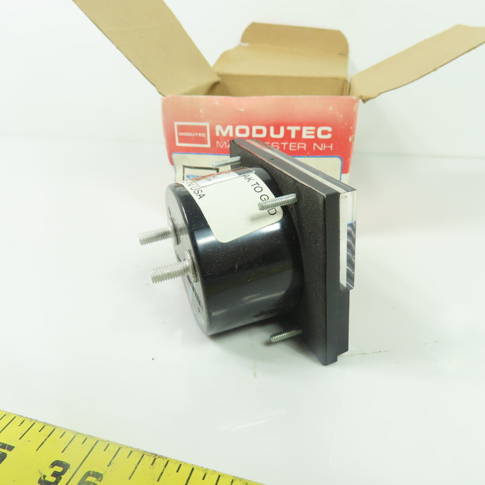 Modutec 1040S163 25 AAA010 AC Amperes 0-10 Panel Meter NEW