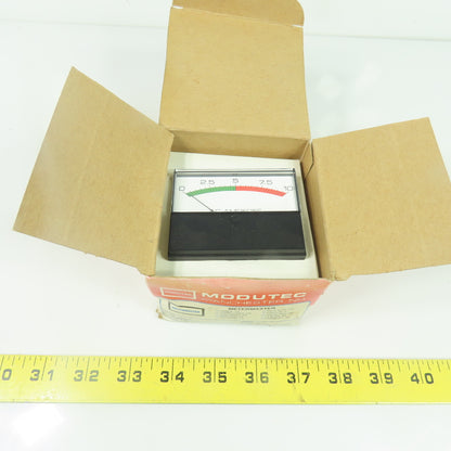 Modutec 1040S163 25 AAA010 AC Amperes 0-10 Panel Meter NEW