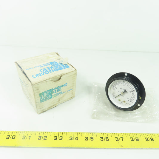 Nagano Keiki AA15-221 Vacuum Pressure Gauge 0-20MPa