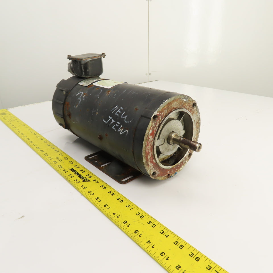 Reliance Type TPR 1HP DC Electric Motor 180V 1725RPM FE56H0 Frame 5/8" Shaft