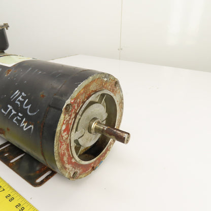 Reliance Type TPR 1HP DC Electric Motor 180V 1725RPM FE56H0 Frame 5/8" Shaft