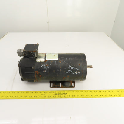 Reliance Type TPR 1HP DC Electric Motor 180V 1725RPM FE56H0 Frame 5/8" Shaft