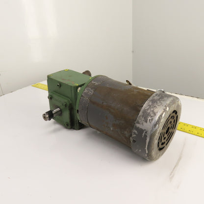 Ohio Ratio Unknown Left Hand 1/2HP Gear Motor 230/460V 3PH 1" Shaft LR22132