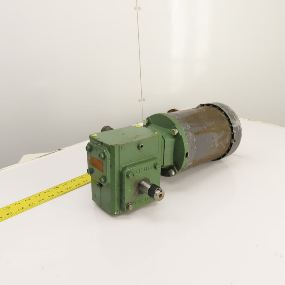 Ohio Ratio Unknown Left Hand 1/2HP Gear Motor 230/460V 3PH 1" Shaft LR22132