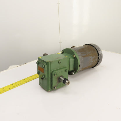 Ohio Ratio Unknown Left Hand 1/2HP Gear Motor 230/460V 3PH 1" Shaft LR22132