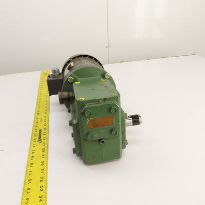 Ohio Ratio Unknown Left Hand 1/2HP Gear Motor 230/460V 3PH 1" Shaft LR22132
