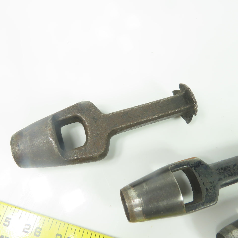 Kraeuter Arch Steel Hole Punch Set 3/8" - 1" Lot Of 5