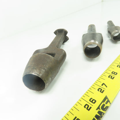 Kraeuter Arch Steel Hole Punch Set 3/8" - 1" Lot Of 5