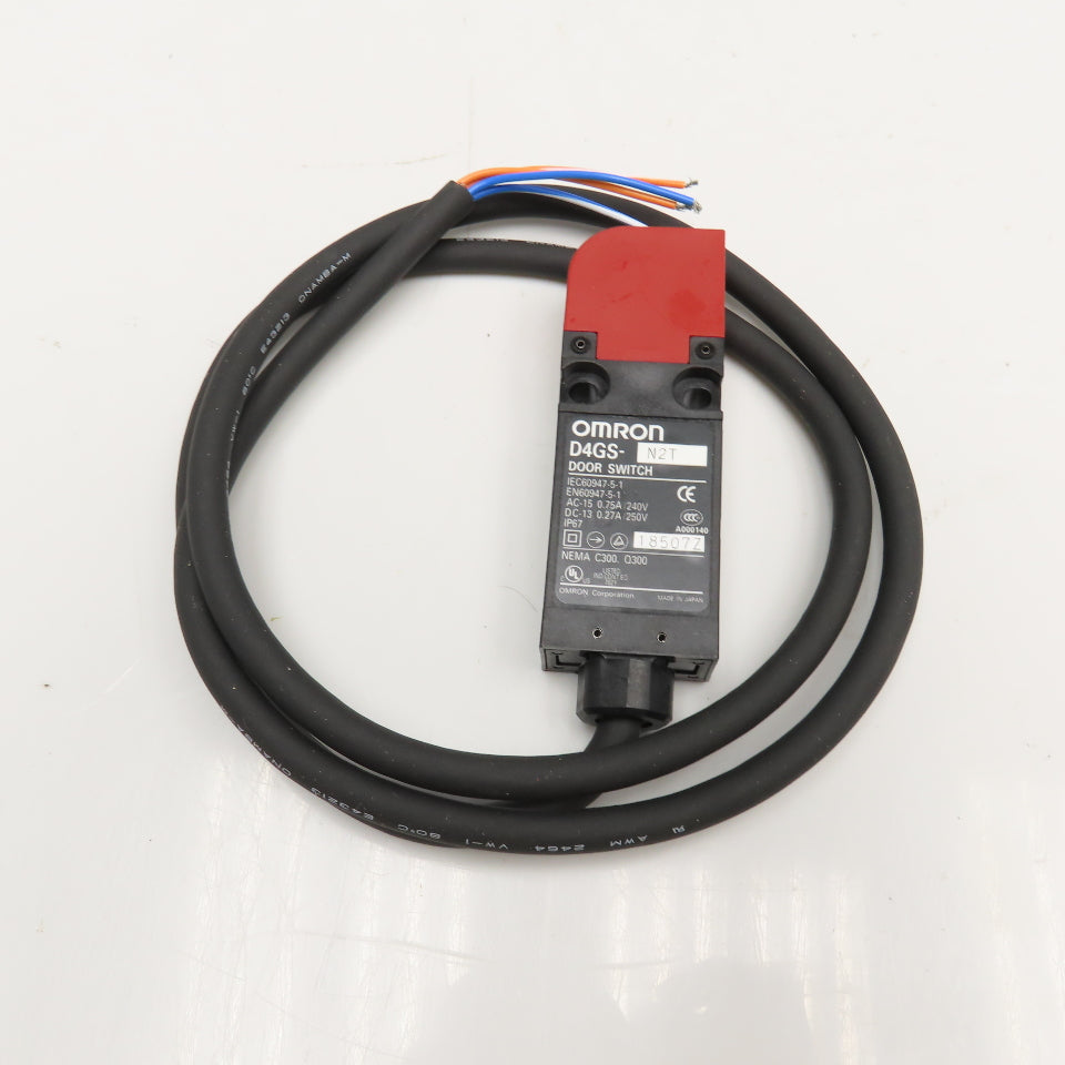 Omron D4GS-N2T Door Switch Interlock 240VAC 250VDC