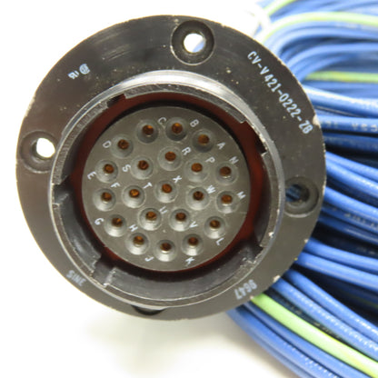 Sine 21 Position Circular Grounded Prewired Female Pin Cordset 20'