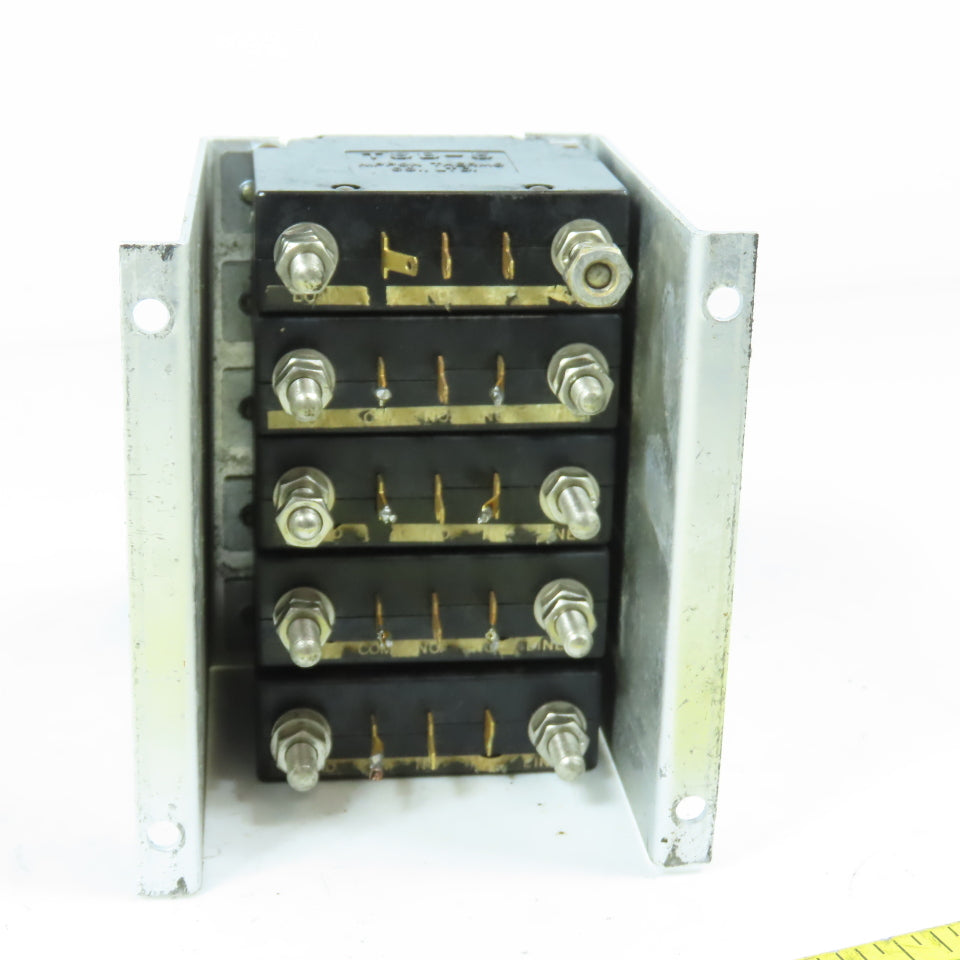 Nippon TSB-5 5A, 3A, 7.5A Circuit Breakers Mounted 250V Max Lot Of 5