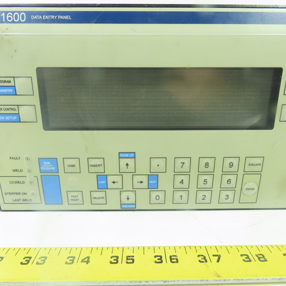 Telemecanique W81491349 C1600 Square D Welding VFD Panel Operating Interface 24V