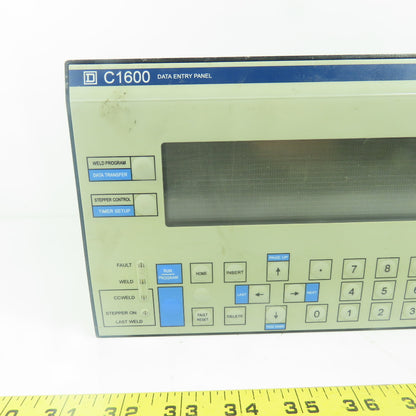 Telemecanique W81491349 C1600 Square D Welding VFD Panel Operating Interface 24V