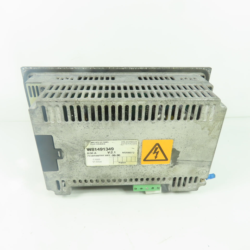 Telemecanique W81491349 C1600 Square D Welding VFD Panel Operating Interface 24V