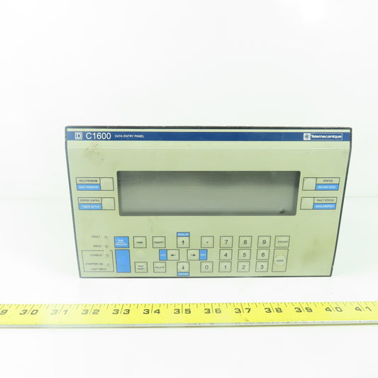 Telemecanique W81491349 C1600 Square D Welding VFD Panel Operating Interface 24V