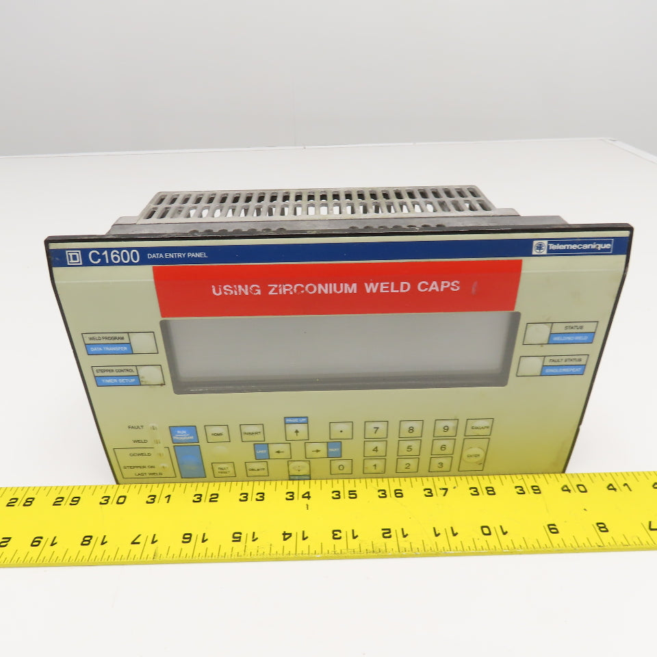 Square D Telemecanique W81491349 V:2.1 Weld Controller Operator Interface VFD