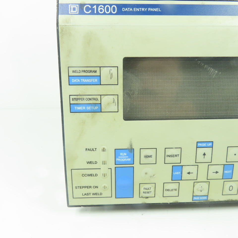 Telemecanique C1600 Square D Welding VFD Panel Operating Interface 24V