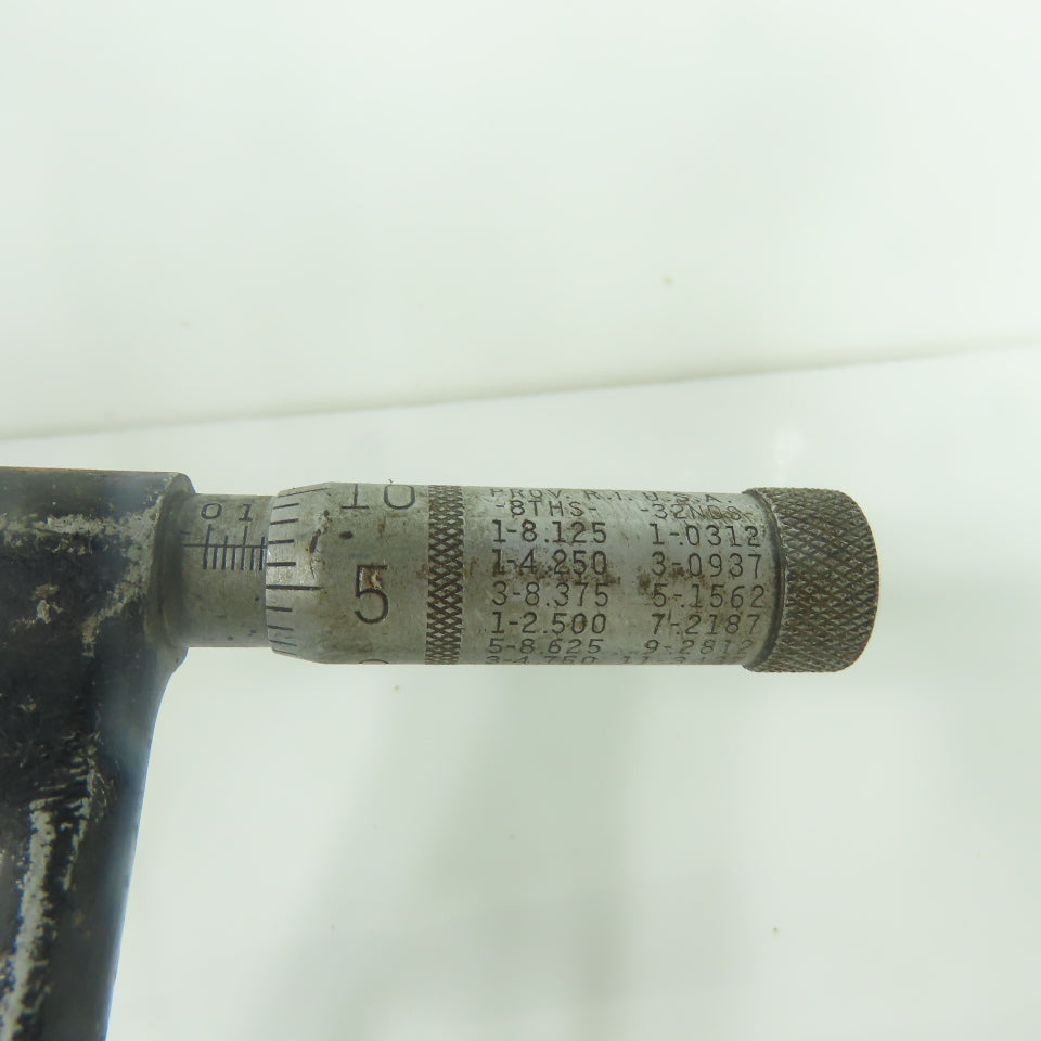 J.T. Slocomb 10-11" Outside Diameter Micrometer