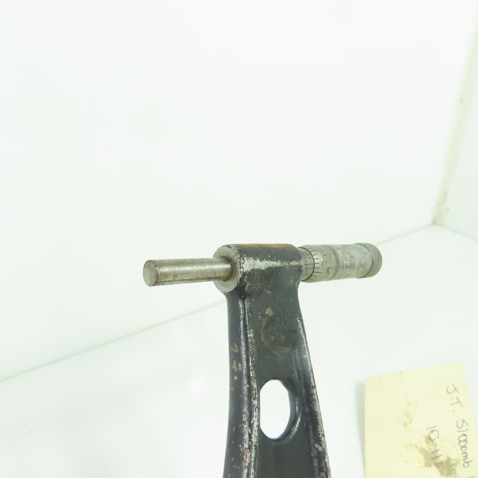 J.T. Slocomb 10-11" Outside Diameter Micrometer
