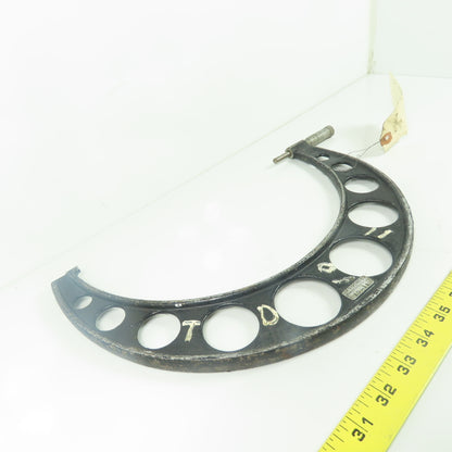 J.T. Slocomb 10-11" Outside Diameter Micrometer