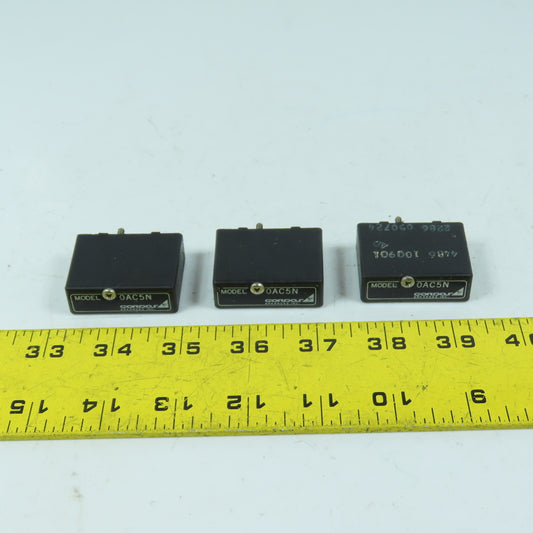 Gordos OAC-5N AC Relay 120VAC 3A Output Lot Of 3