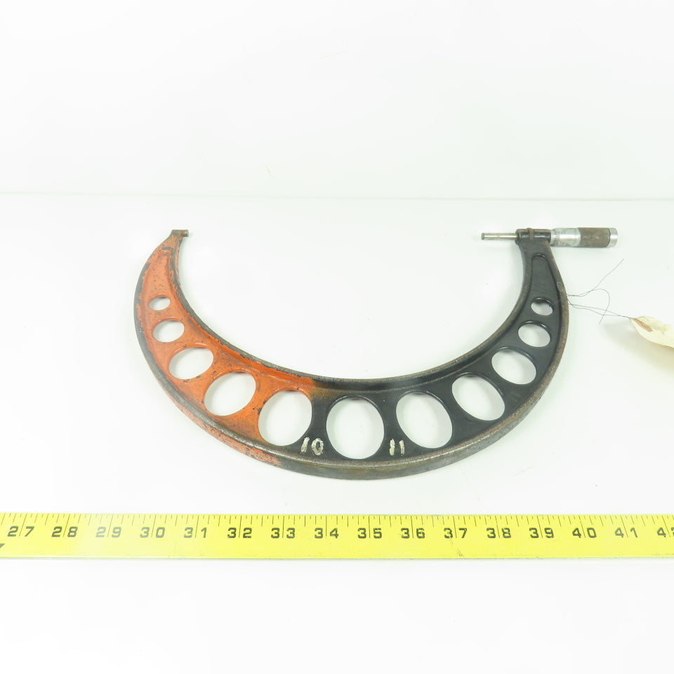 Brown & Sharpe 10-11" Outside Diameter Micrometer