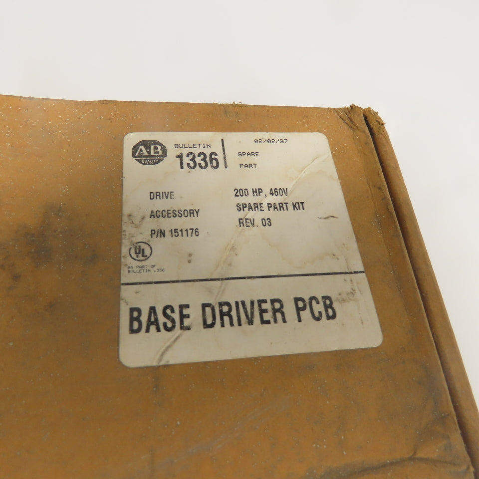 Allen Bradley 151176 Base Driver Board PCB 200HP 460V 151127 NEW