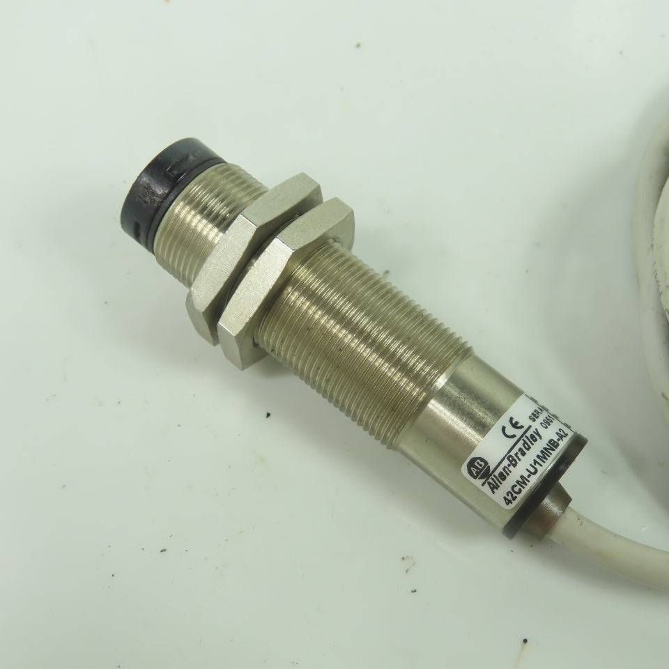Allen Bradley 42CM-U1MNB-A2 Ser A Metal Photoelectric Sensor 10-30VDC