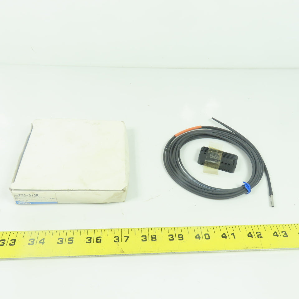 Omron E32-D12R Reflective Photoelectric Sensor Switch Fiber Unit 2M NEW