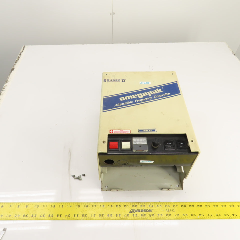 Square D Omegapak Adjustable Frequency Controller Type PT Class 8804