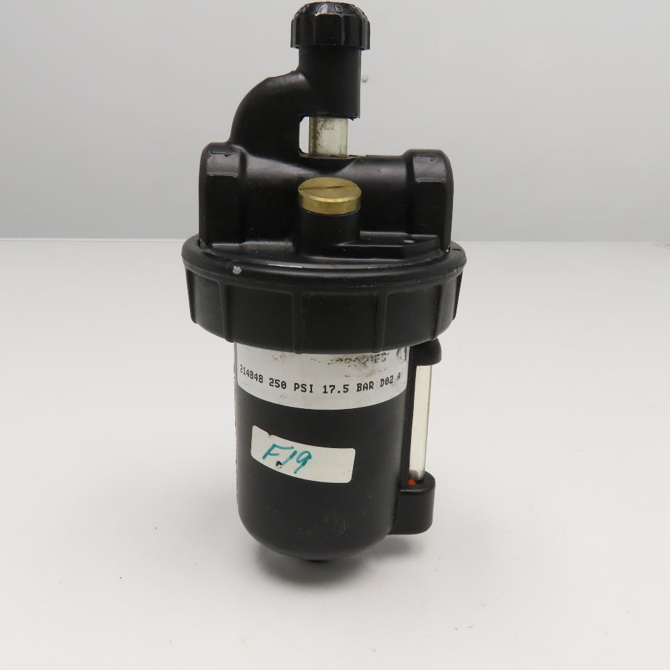 Graco 214848 1/2" NPT Compressed Air Line Lubricator 250PSI