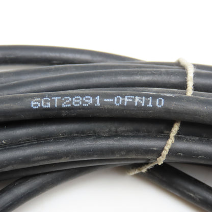 Siemens 6GT2891-0FN10 RS422 Cable Male/Female M12 Circular 10m 30'