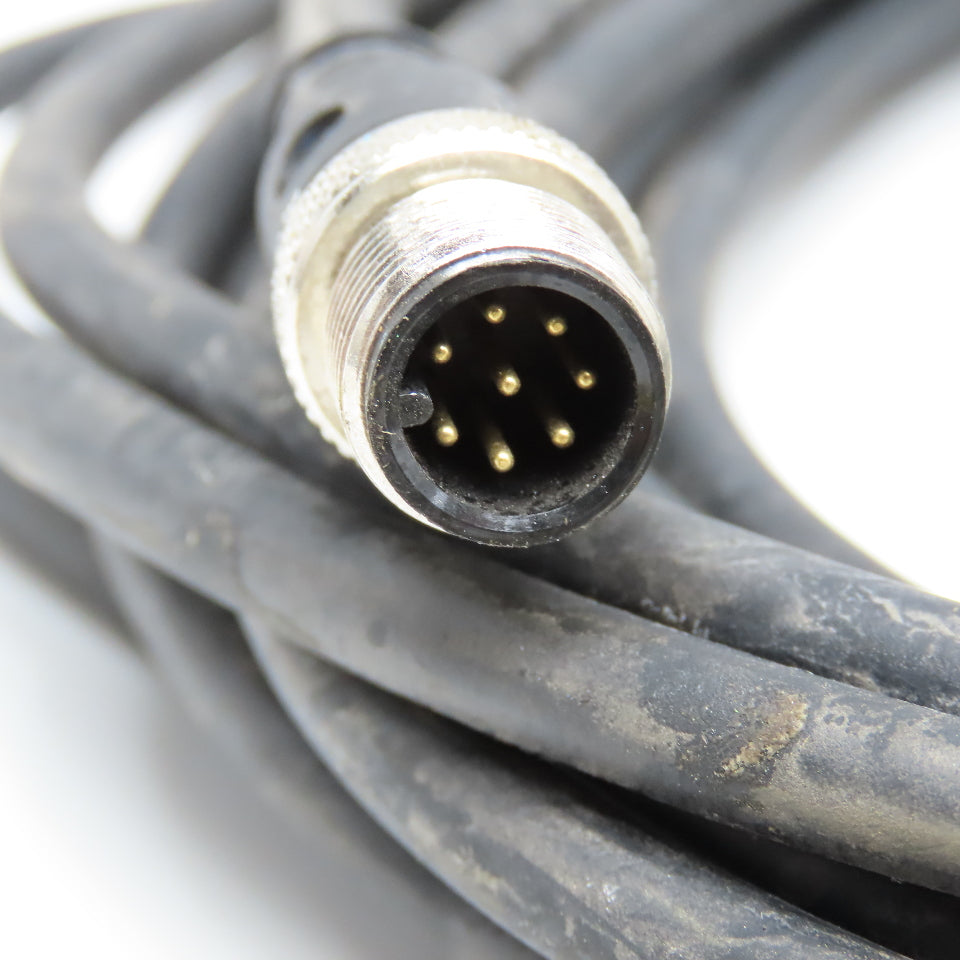 Siemens 6GT2891-0FN10 RS422 Cable Male/Female M12 Circular 10m 30'